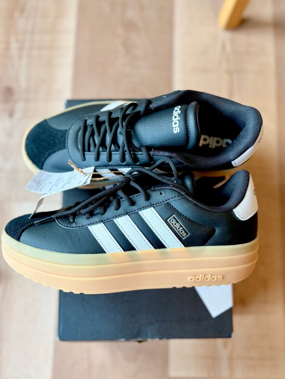 NWT Adidas VL Court Bold Womens Size 8.5
